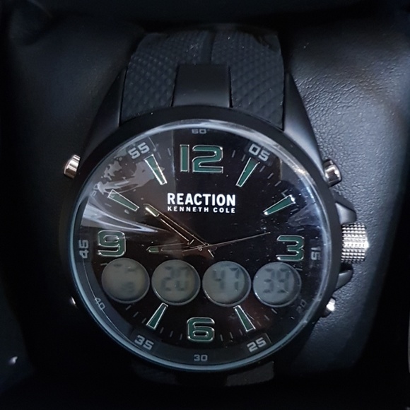 🚫SOLD🚫 Kenneth Cole Dual Time Watch RK50176001 - Picture 4 of 4